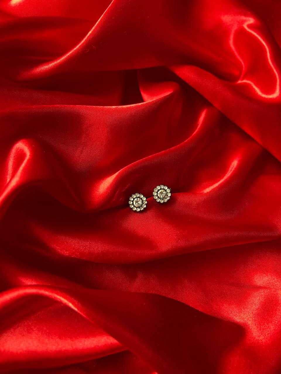 Crystal Daisy Studs