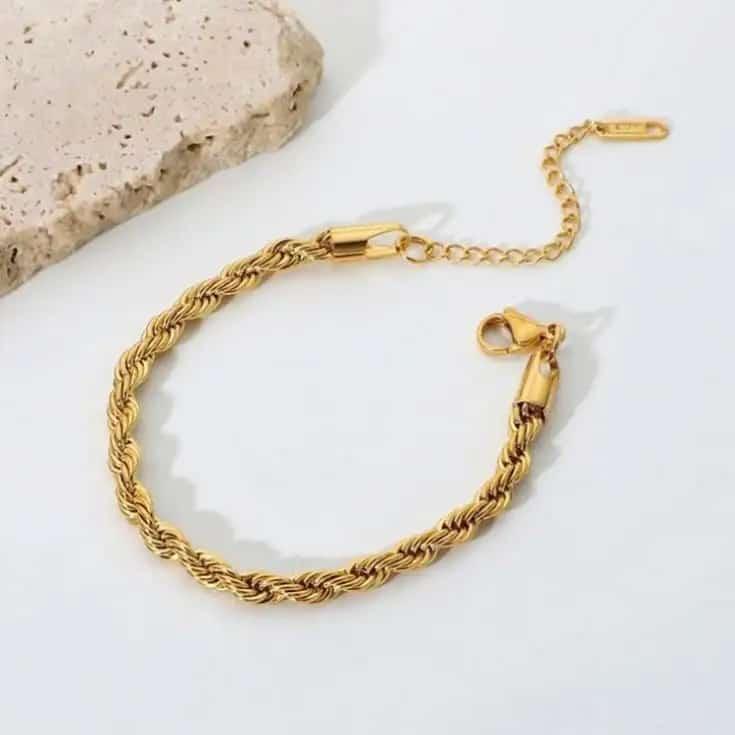 Hope’s Twisted Gold-Tone Bracelet