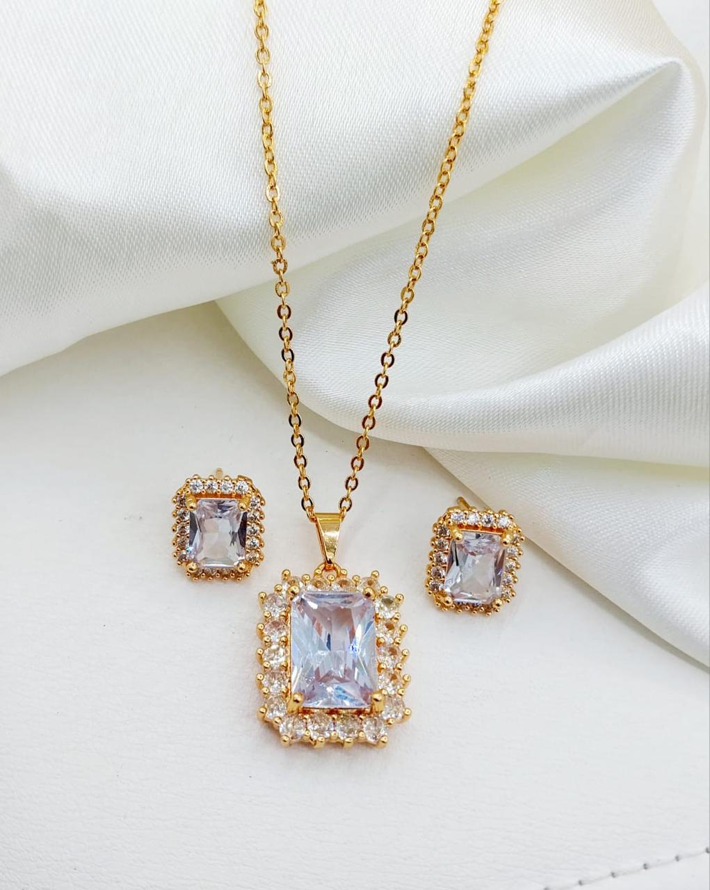 Midnight Majesty Stone Jewelry Set