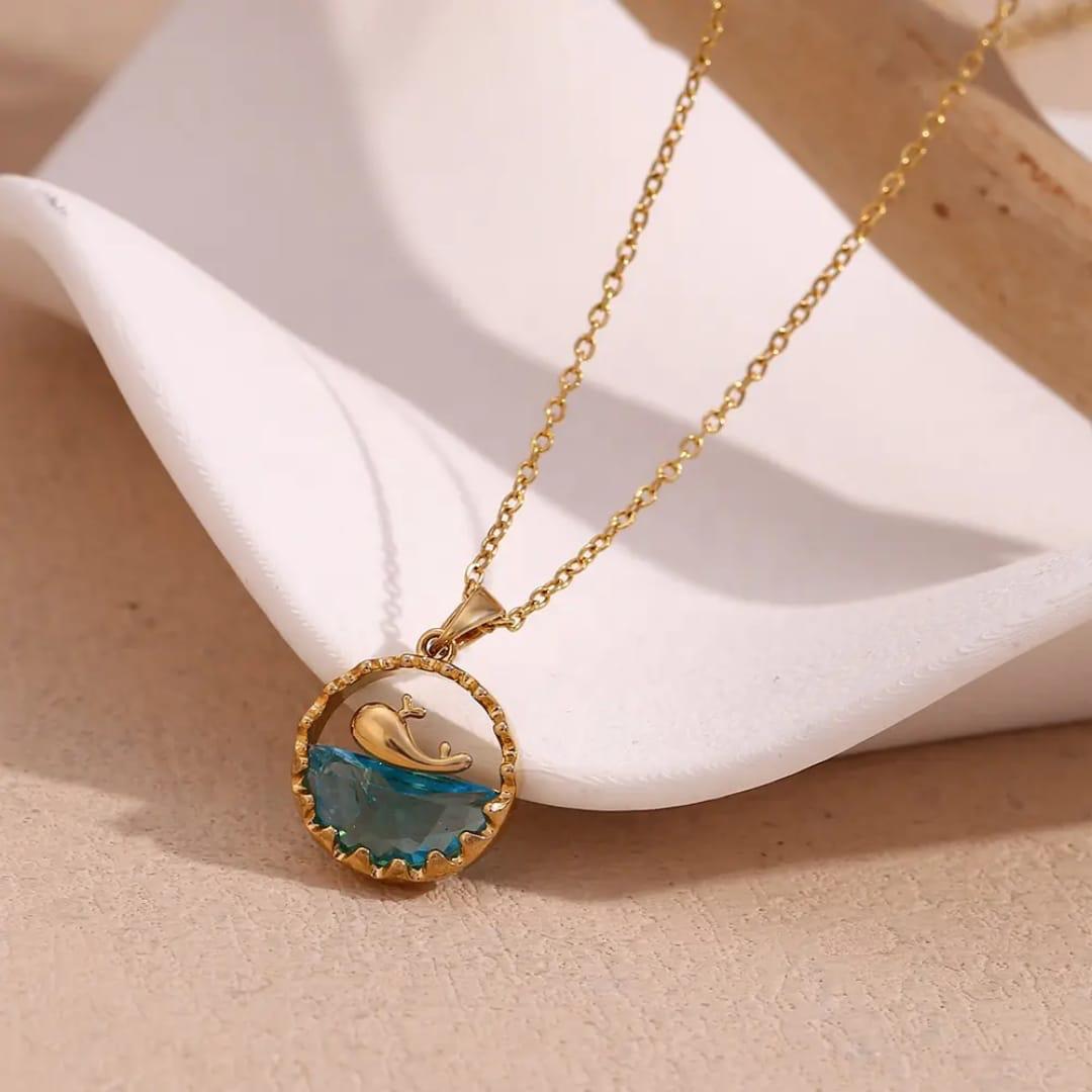 Ocean Dream Whale Pendant
