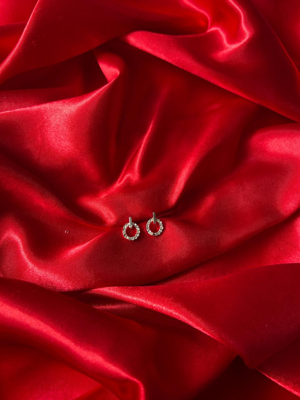 Crystal Clover Studs
